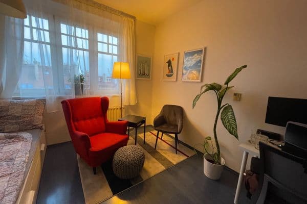 Studio flat to rent, 29 m², Šmilovského, Prague, Prague Studio flat to rent, 29 m², Šmilovského, Prague, Prague