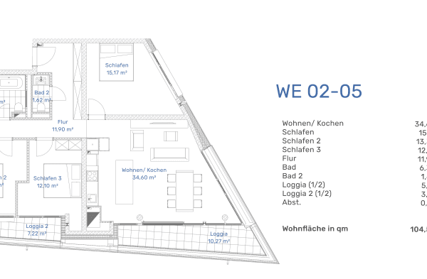 4 bedroom flat to rent, 104 m², Schwielowsee 4 bedroom flat to rent, 104 m², Schwielowsee