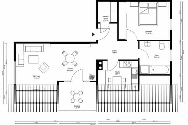 2 bedroom flat for sale, 62 m², Forst 2 bedroom flat for sale, 62 m², Forst
