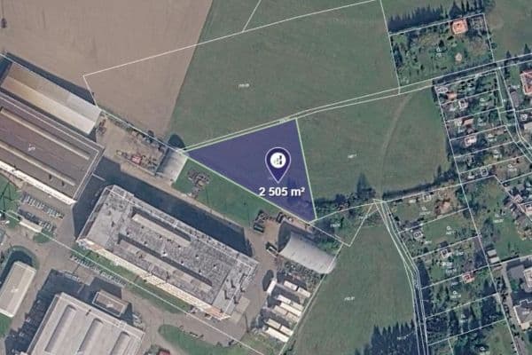 plot for sale, 1,670 m², Humpolec plot for sale, 1,670 m², Humpolec