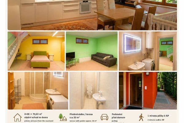 1 bedroom with open-plan kitchen flat to rent, 70 m², Nebušická, Praha 1 bedroom with open-plan kitchen flat to rent, 70 m², Nebušická, Praha