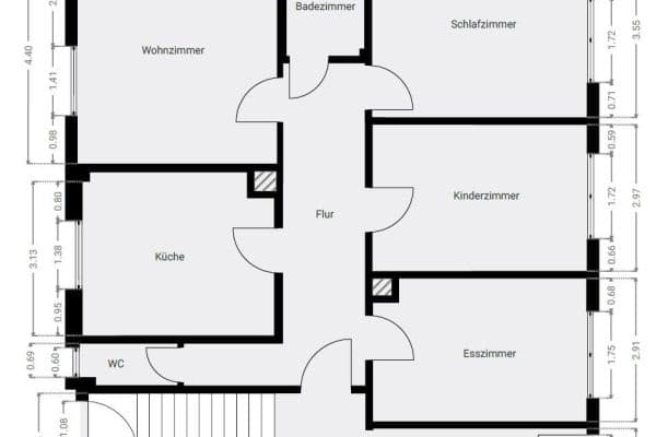 4 bedroom flat to rent, 99 m², Von der Tann Str. 22, Pirmasens 4 bedroom flat to rent, 99 m², Von der Tann Str. 22, Pirmasens