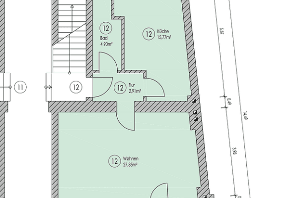 2 bedroom flat to rent, 71 m², Fürstenwalde 2 bedroom flat to rent, 71 m², Fürstenwalde