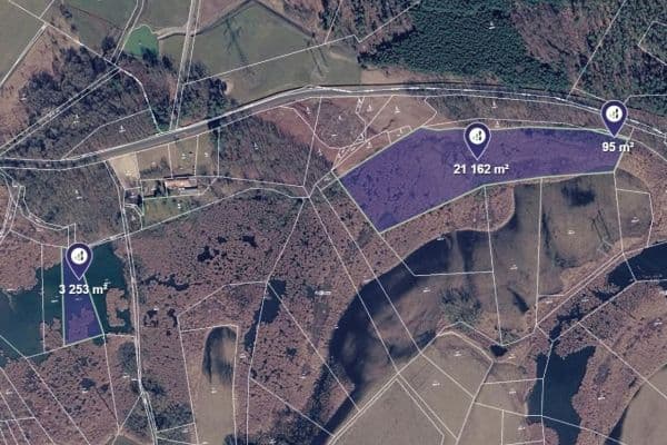 plot for sale, 23,017 m², Týnec nad Labem plot for sale, 23,017 m², Týnec nad Labem