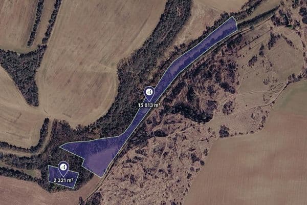 plot for sale, 8,967 m², Slatinky plot for sale, 8,967 m², Slatinky