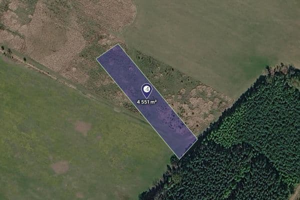 plot for sale, 3,413 m², Kladruby nad Labem plot for sale, 3,413 m², Kladruby nad Labem
