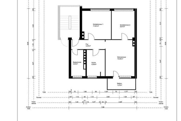 3 bedroom flat to rent, 51 m², Auf dem Bohnenkamp 116, Bremen, Bremen 3 bedroom flat to rent, 51 m², Auf dem Bohnenkamp 116, Bremen, Bremen