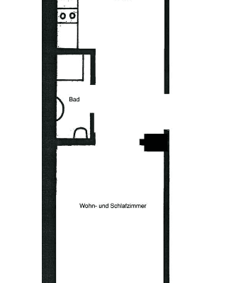 1 bedroom flat to rent, 22 m², Kornwestheim 1 bedroom flat to rent, 22 m², Kornwestheim