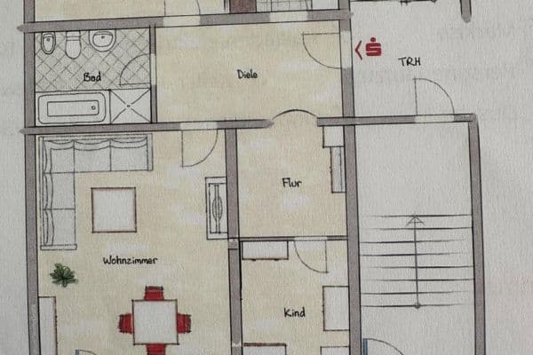 3 bedroom flat to rent, 84 m², Gelsenkirchen 3 bedroom flat to rent, 84 m², Gelsenkirchen