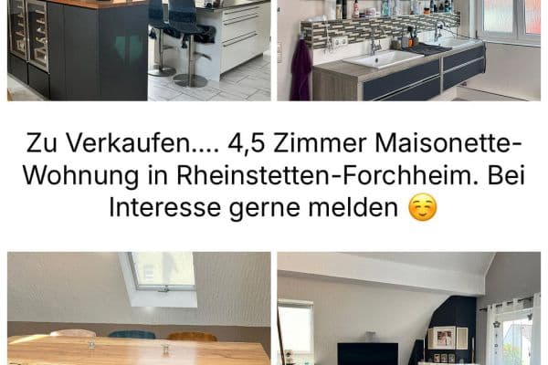 3 bedroom with open-plan kitchen flat for sale, 123 m², Karl-Schlageter-Str. 20, Rheinstetten 3 bedroom with open-plan kitchen flat for sale, 123 m², Karl-Schlageter-Str. 20, Rheinstetten