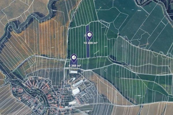 plot for sale, 76,424 m², Vstiš plot for sale, 76,424 m², Vstiš