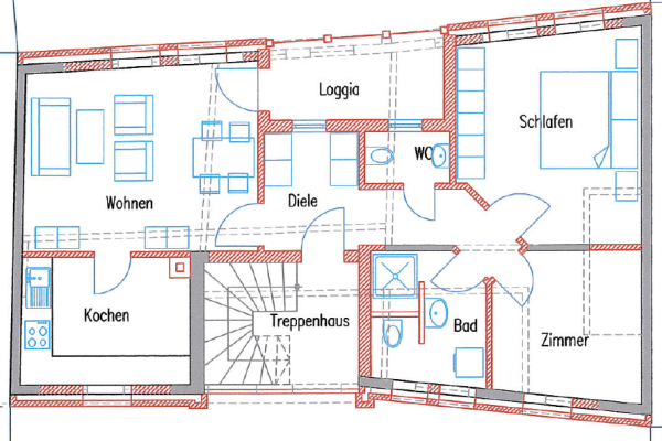 3 bedroom flat to rent, 68 m², Legden 3 bedroom flat to rent, 68 m², Legden
