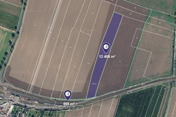 plot for sale, 54,528 m², Vrutice plot for sale, 54,528 m², Vrutice