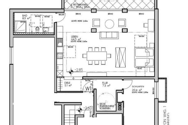3 bedroom flat to rent, 114 m², Duisburg 3 bedroom flat to rent, 114 m², Duisburg