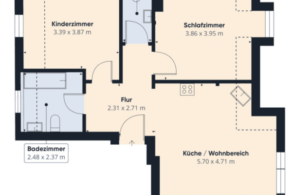 3 bedroom flat to rent, 69 m², Große Diesdorfer Straße 14, Magdeburg, Saxony-Anhalt 3 bedroom flat to rent, 69 m², Große Diesdorfer Straße 14, Magdeburg, Saxony-Anhalt