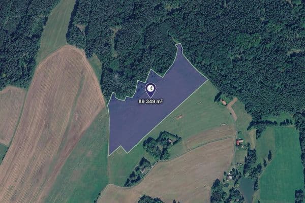 plot for sale, 89,349 m², Pertoltice plot for sale, 89,349 m², Pertoltice