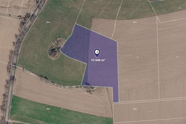 plot for sale, 8,431 m², Postupice plot for sale, 8,431 m², Postupice
