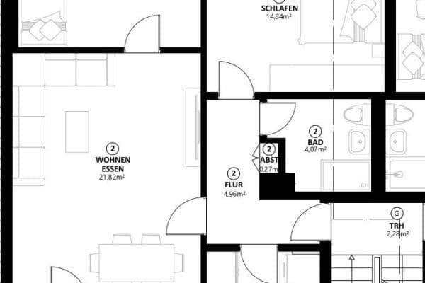 3 bedroom flat to rent, 69 m², Richterstraße 13, Stuttgart, Baden-Württemberg 3 bedroom flat to rent, 69 m², Richterstraße 13, Stuttgart, Baden-Württemberg