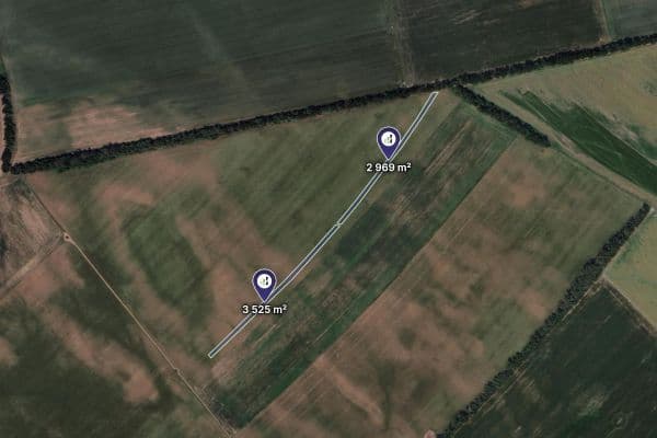 plot for sale, 6,494 m², Hrušky plot for sale, 6,494 m², Hrušky