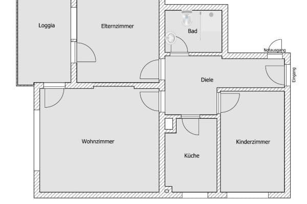 3 bedroom flat for sale, 75 m², Schönbornring 7, Gravenbruch 3 bedroom flat for sale, 75 m², Schönbornring 7, Gravenbruch