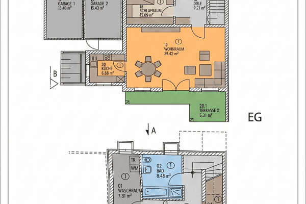 4 bedroom flat for sale, 135 m², Brunnenstrasse 8a, Baldham, Bavaria 4 bedroom flat for sale, 135 m², Brunnenstrasse 8a, Baldham, Bavaria