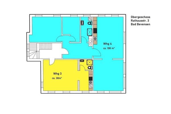 3 bedroom flat to rent, 107 m², Rathausstr. 3, Bad Bevensen, Lower Saxony 3 bedroom flat to rent, 107 m², Rathausstr. 3, Bad Bevensen, Lower Saxony