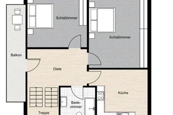 3 bedroom with open-plan kitchen flat to rent, 110 m², Offenbach 3 bedroom with open-plan kitchen flat to rent, 110 m², Offenbach