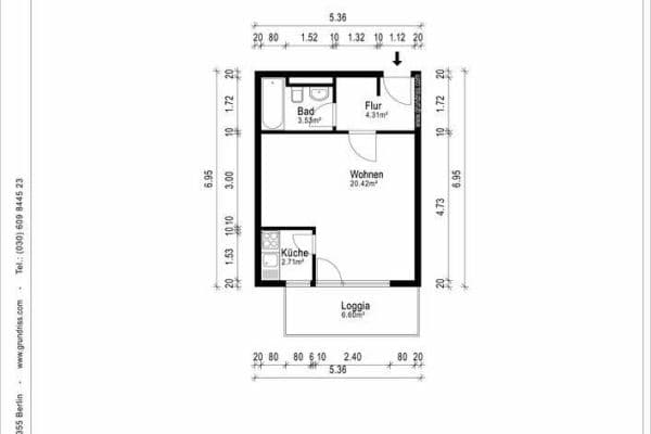 1 bedroom flat to rent, 35 m², Regina-Ullmann-Str., München, Bavaria 1 bedroom flat to rent, 35 m², Regina-Ullmann-Str., München, Bavaria