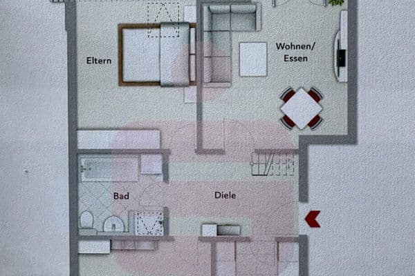 1 bedroom with open-plan kitchen flat to rent, 63 m², Kaufbeuren-Neugablonz 1 bedroom with open-plan kitchen flat to rent, 63 m², Kaufbeuren-Neugablonz
