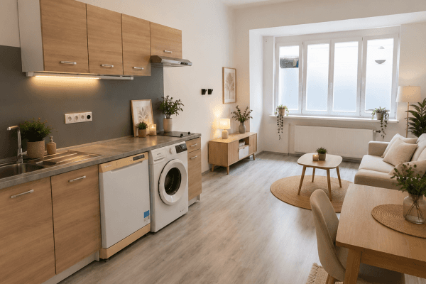 Studio flat for sale, 30 m², Slezská, Praha Studio flat for sale, 30 m², Slezská, Praha