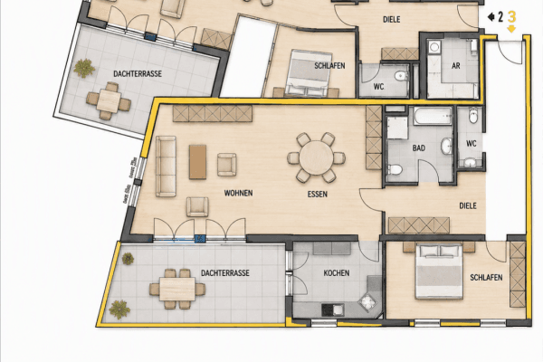 2 bedroom flat to rent, 119 m², Alte Kemmenauer Strasse 37, Bad Ems 2 bedroom flat to rent, 119 m², Alte Kemmenauer Strasse 37, Bad Ems