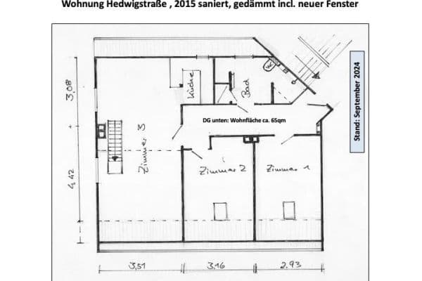 4 bedroom flat to rent, 85 m², Hedwigstraße 7, Braunschweig 4 bedroom flat to rent, 85 m², Hedwigstraße 7, Braunschweig
