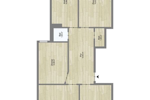 4 bedroom flat for sale, 90 m², Hamburg, Hamburg 4 bedroom flat for sale, 90 m², Hamburg, Hamburg