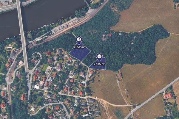 plot for sale, 5,687 m², Davle plot for sale, 5,687 m², Davle
