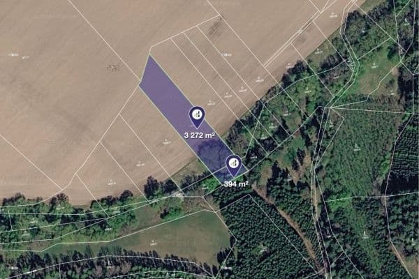 plot for sale, 14,014 m², Heřmaničky plot for sale, 14,014 m², Heřmaničky