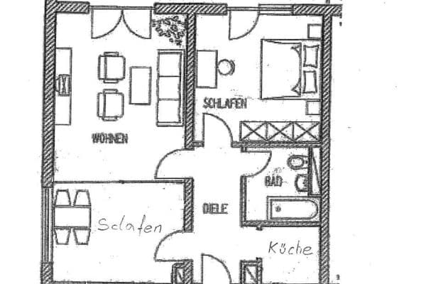 3 bedroom flat to rent, 65 m², Julius-Brecht-Straße 3, Frankfurt am Main, Hesse 3 bedroom flat to rent, 65 m², Julius-Brecht-Straße 3, Frankfurt am Main, Hesse