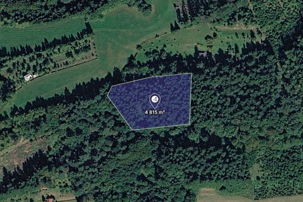 plot for sale, 4,815 m², Hovězí plot for sale, 4,815 m², Hovězí
