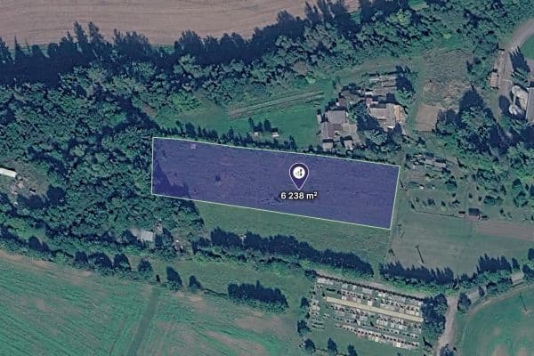 plot for sale, 6,238 m², Vranová Lhota plot for sale, 6,238 m², Vranová Lhota