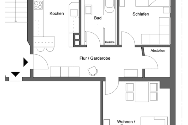 2 bedroom flat to rent, 66 m², Weststraße 62, Chemnitz, Saxony 2 bedroom flat to rent, 66 m², Weststraße 62, Chemnitz, Saxony