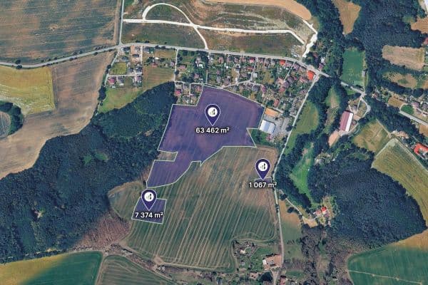plot for sale, 71,903 m², Bystřice plot for sale, 71,903 m², Bystřice