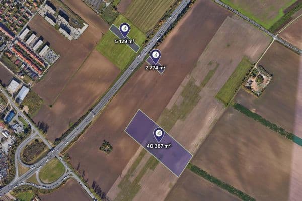 plot for sale, 4,024 m², Brno plot for sale, 4,024 m², Brno