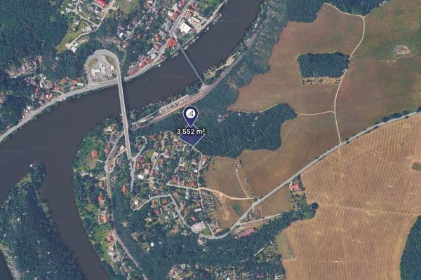 plot for sale, 3,552 m², Davle plot for sale, 3,552 m², Davle