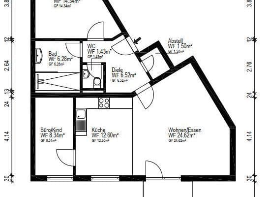 2 bedroom with open-plan kitchen flat for sale, 80 m², Kirchheim unter Teck 2 bedroom with open-plan kitchen flat for sale, 80 m², Kirchheim unter Teck