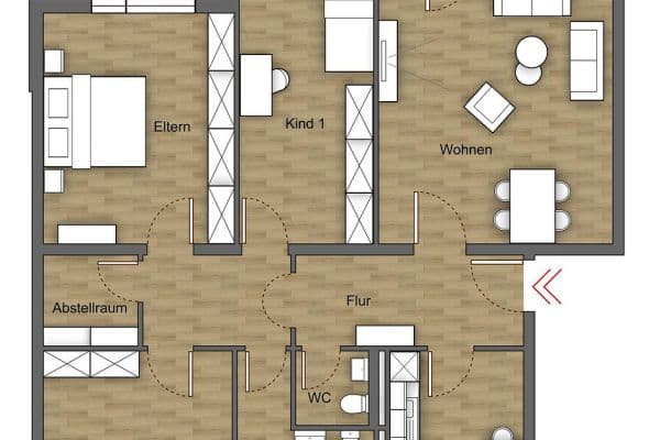 4 bedroom flat for sale, 110 m², Niederwerrn 4 bedroom flat for sale, 110 m², Niederwerrn