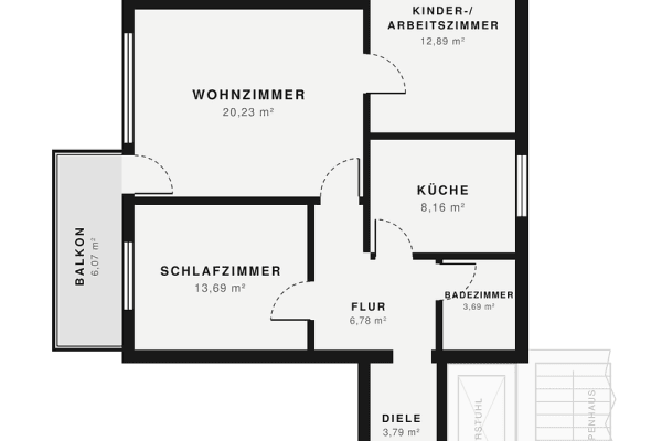 3 bedroom flat for sale, 76 m², Brinkholt 17, Langenhagen 3 bedroom flat for sale, 76 m², Brinkholt 17, Langenhagen