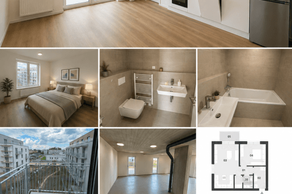 1 bedroom with open-plan kitchen flat to rent, 46 m², Provaznická, Ostrava 1 bedroom with open-plan kitchen flat to rent, 46 m², Provaznická, Ostrava