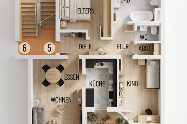 3 bedroom flat for sale, 71 m², Senden 3 bedroom flat for sale, 71 m², Senden