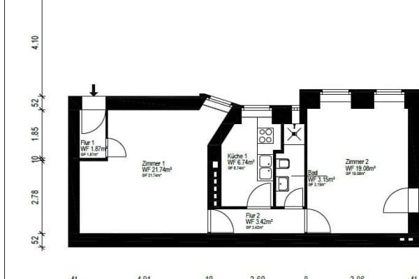 2 bedroom flat for sale, 56 m², Berlin, Berlin 2 bedroom flat for sale, 56 m², Berlin, Berlin