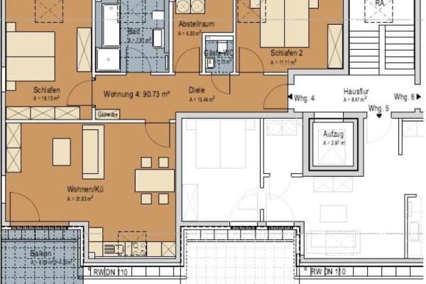 3 bedroom flat to rent, 91 m², Hohestraße 22, Monschau 3 bedroom flat to rent, 91 m², Hohestraße 22, Monschau