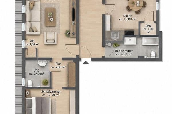 3 bedroom flat for sale, 98 m², Bremerhaven 3 bedroom flat for sale, 98 m², Bremerhaven